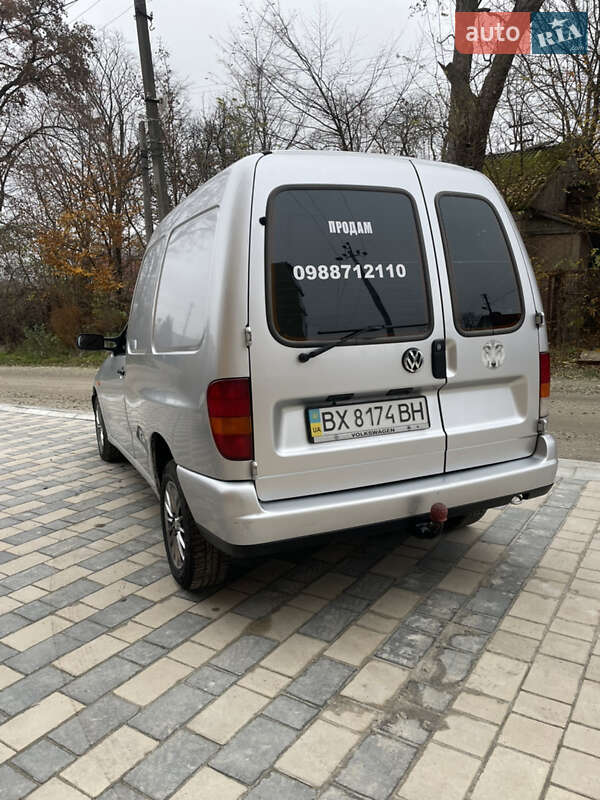 Вантажний фургон Volkswagen Caddy 2001 в Дунаївцях фото 7 Вантажний фургон Volkswagen Caddy 2001 в Дунаївцях