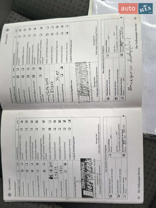 Минивэн Volkswagen Caddy 2009 в Луцке