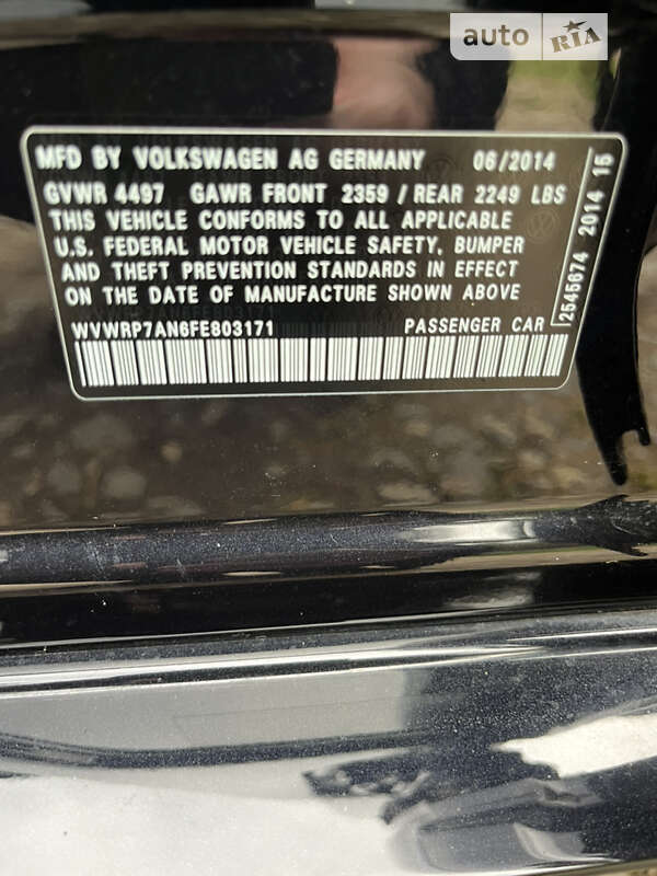 Купе Volkswagen CC / Passat CC 2014 в Судовой Вишне