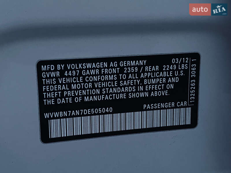 Купе Volkswagen CC / Passat CC 2012 в Миргороде фото 51 Купе Volkswagen CC / Passat CC 2012 в Миргороде