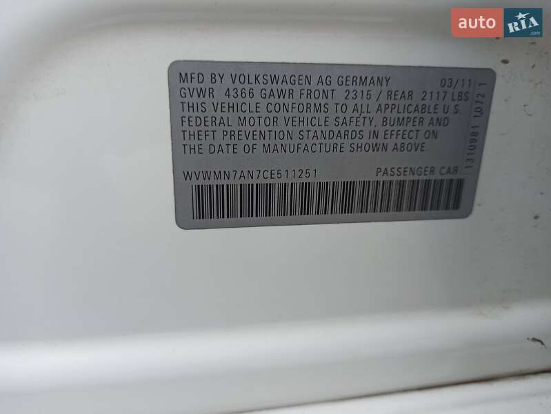 Купе Volkswagen CC / Passat CC 2011 в Полтаве