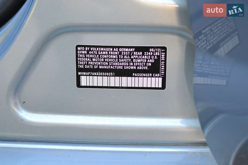 Купе Volkswagen CC / Passat CC 2012 в Зміїві фото 41 Купе Volkswagen CC / Passat CC 2012 в Зміїві