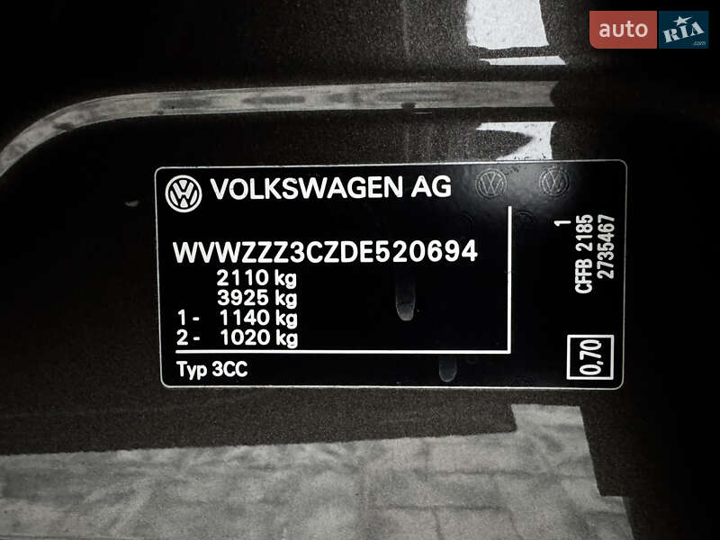 Купе Volkswagen CC / Passat CC 2012 в Одессе