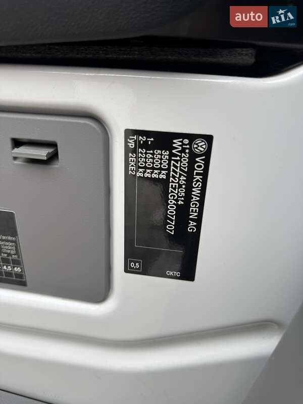 Грузовой фургон Volkswagen Crafter 2015 в Иршаве фото 10 Грузовой фургон Volkswagen Crafter 2015 в Иршаве