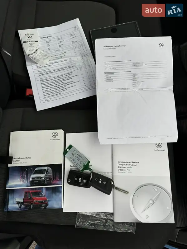 Грузовой фургон Volkswagen Crafter 2021 в Киеве документ