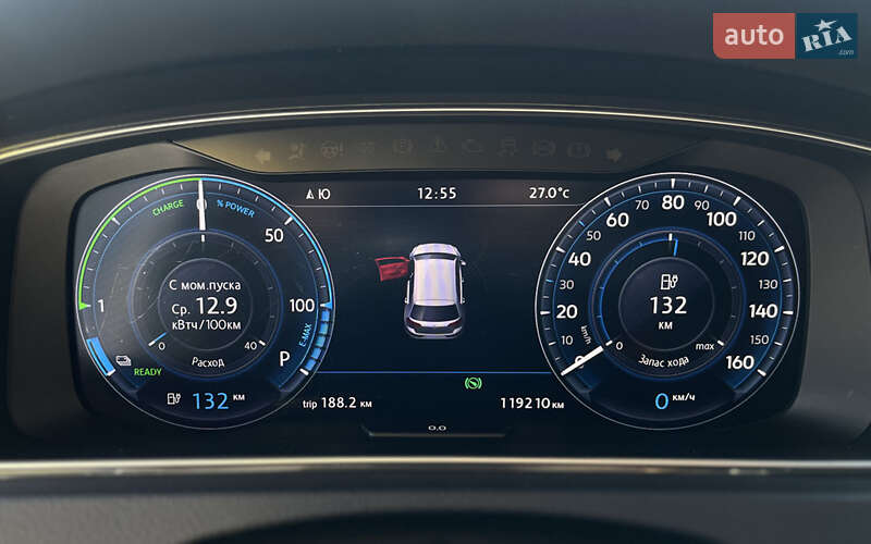 Хетчбек Volkswagen e-Golf 2017 в Мукачевому