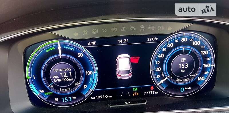 Хэтчбек Volkswagen e-Golf 2017 в Кривом Роге