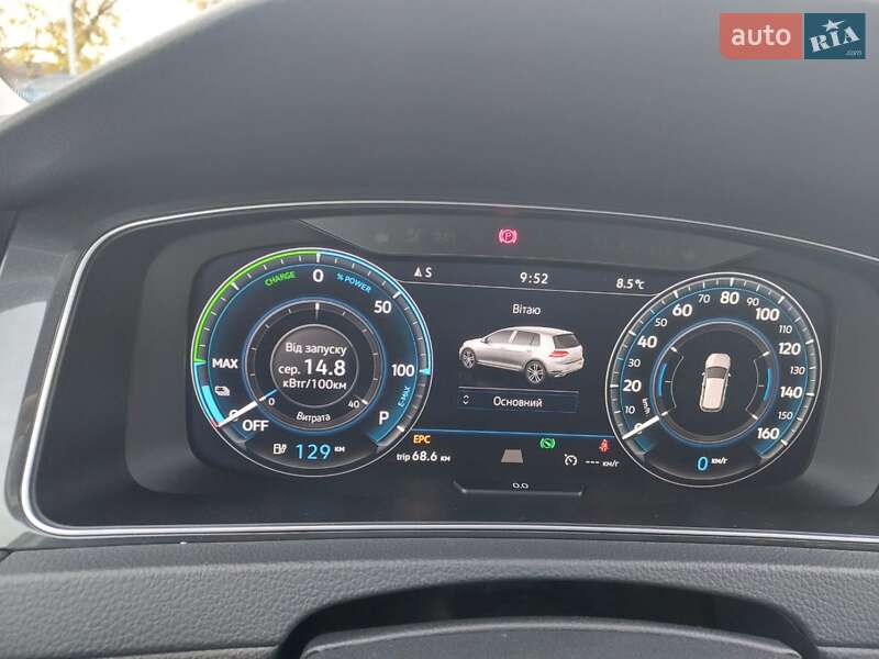 Хэтчбек Volkswagen e-Golf 2018 в Мукачево