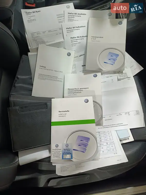 Хэтчбек Volkswagen e-Golf 2016 в Ровно документ 14 фото Хэтчбек Volkswagen e-Golf 2016 в Ровно документ