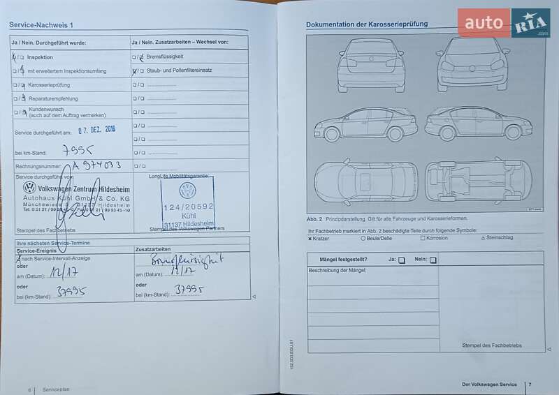 Хетчбек Volkswagen e-Golf 2014 в 