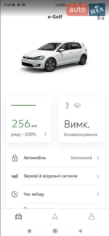 Хетчбек Volkswagen e-Golf 2019 в Львові