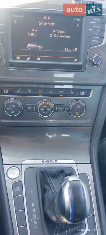 Хетчбек Volkswagen e-Golf 2016 в Борисполі