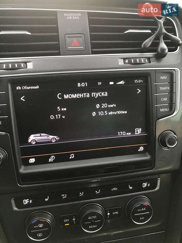 Хэтчбек Volkswagen e-Golf 2016 в Львове