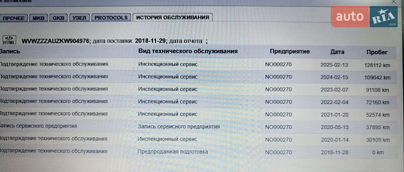 Хэтчбек Volkswagen e-Golf 2018 в Дрогобыче