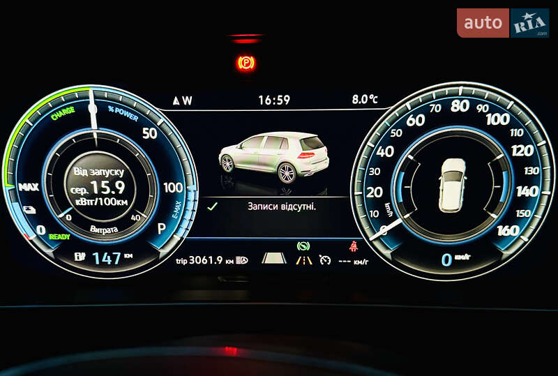 Хетчбек Volkswagen e-Golf 2018 в Львові