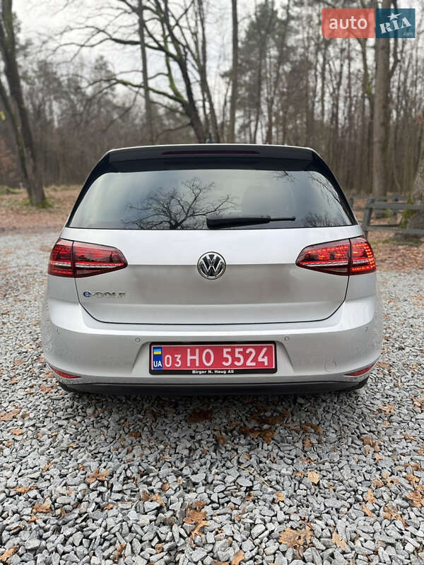 Хэтчбек Volkswagen e-Golf 2016 в Бродах фото 10 Хэтчбек Volkswagen e-Golf 2016 в Бродах