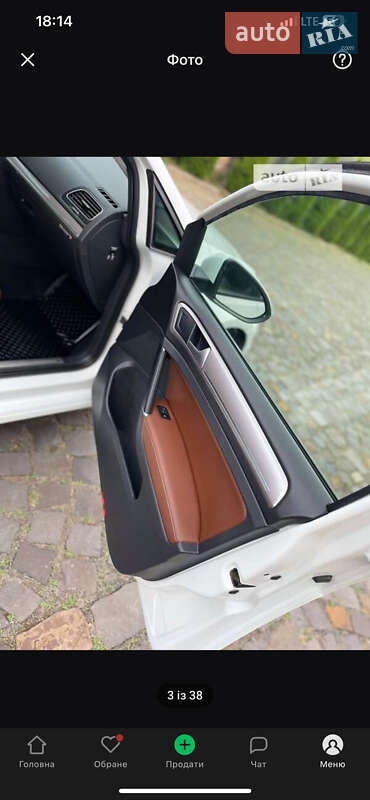 Хетчбек Volkswagen e-Golf 2015 в Ужгороді