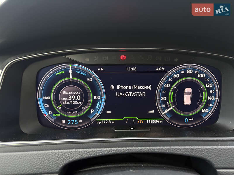 Хэтчбек Volkswagen e-Golf 2017 в Пятихатках