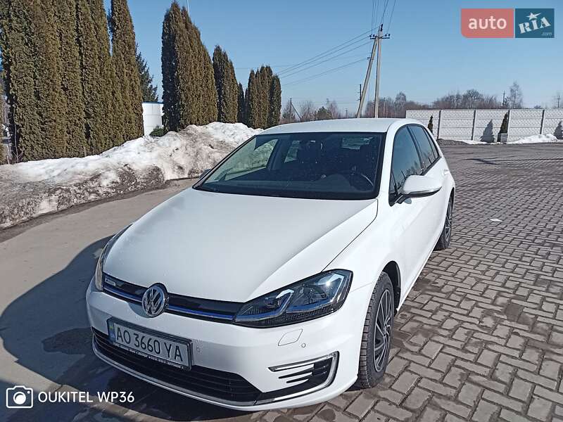 Volkswagen e-Golf 2020