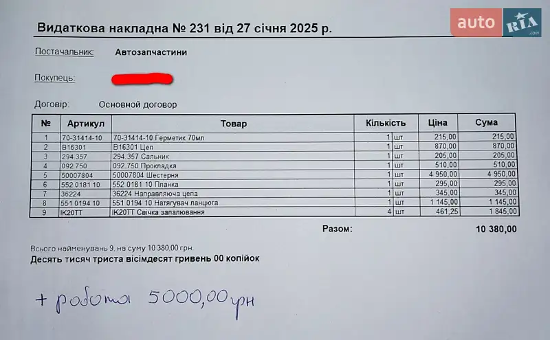 Хэтчбек Volkswagen Golf Plus 2007 в Ровно документ