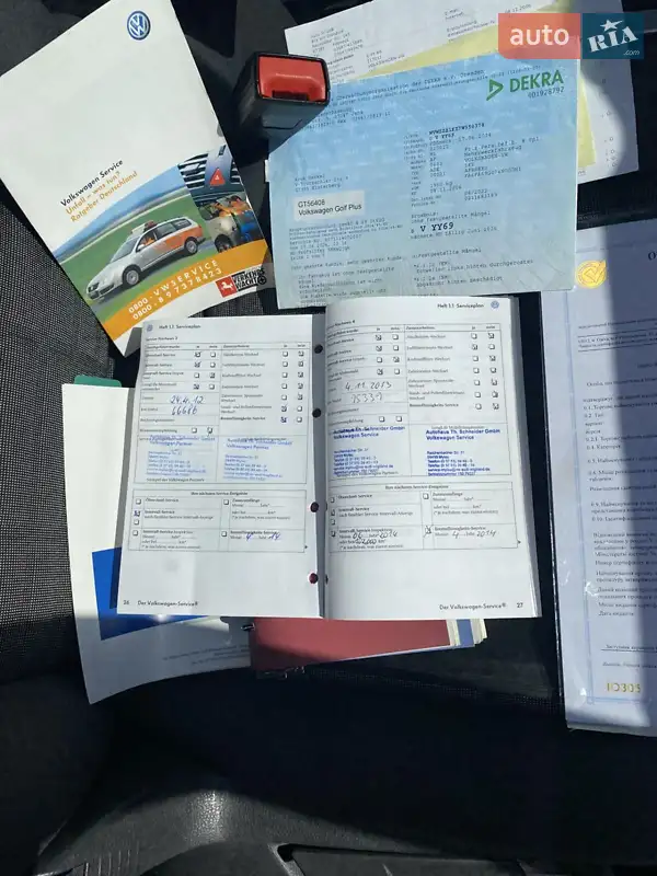 Хетчбек Volkswagen Golf Plus 2006 в Івано-Франківську документ