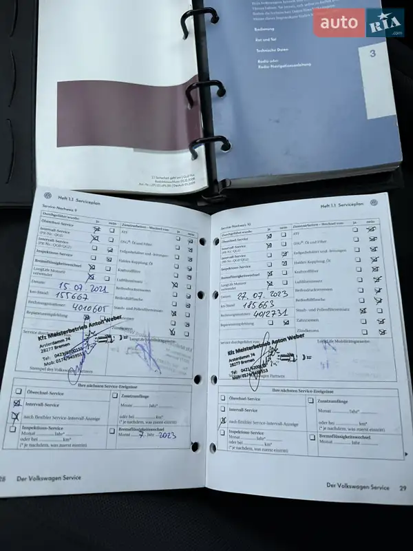 Хэтчбек Volkswagen Golf Plus 2009 в Нововолынске документ