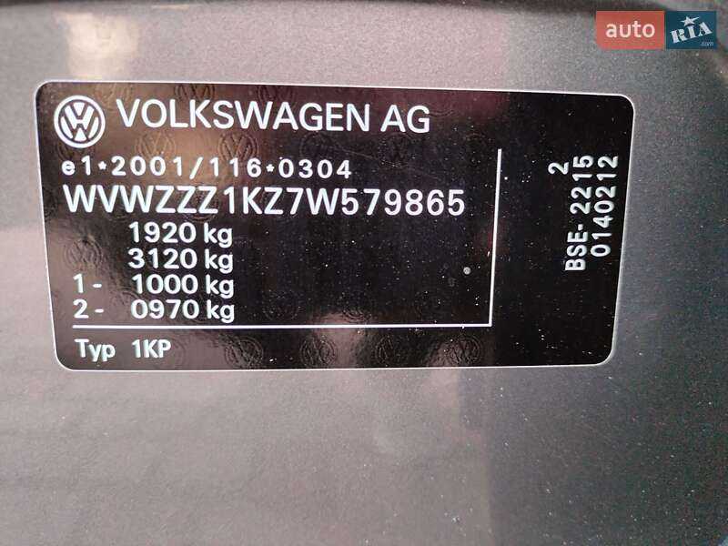 Хэтчбек Volkswagen Golf Plus 2007 в Ровно