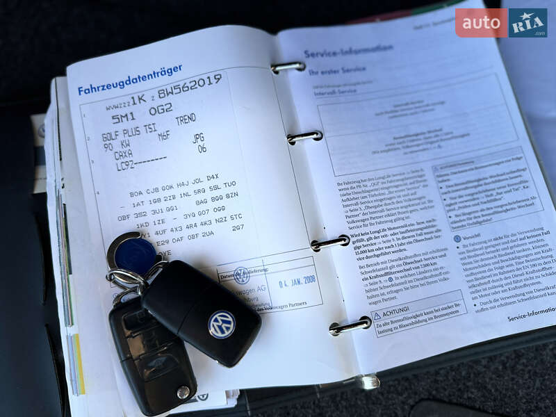 Хетчбек Volkswagen Golf Plus 2008 в Умані