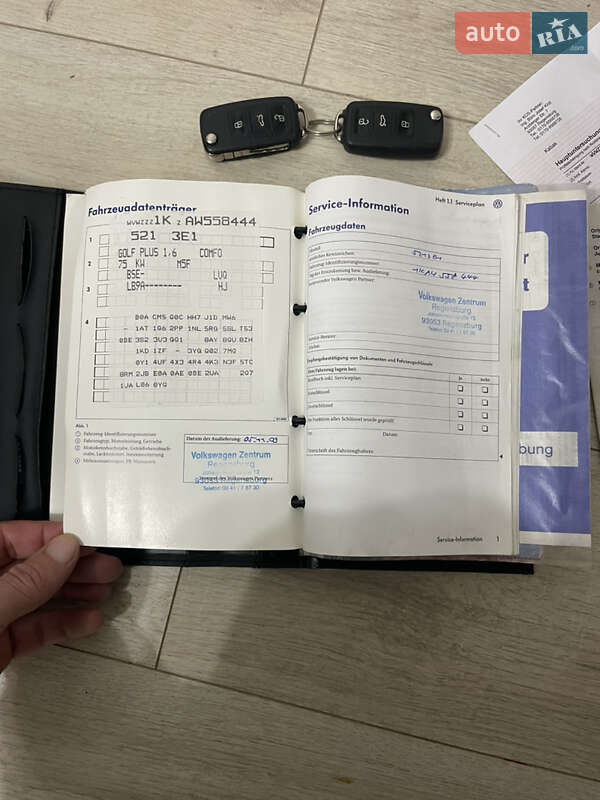 Хэтчбек Volkswagen Golf Plus 2010 в Виноградове