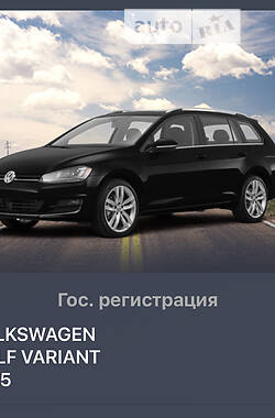 Унiверсал Volkswagen Golf VII 2015 в Львові