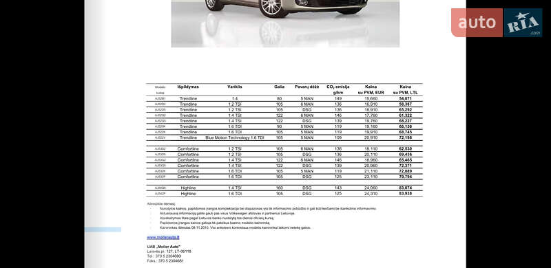 Универсал Volkswagen Golf 2010 в Черновцах