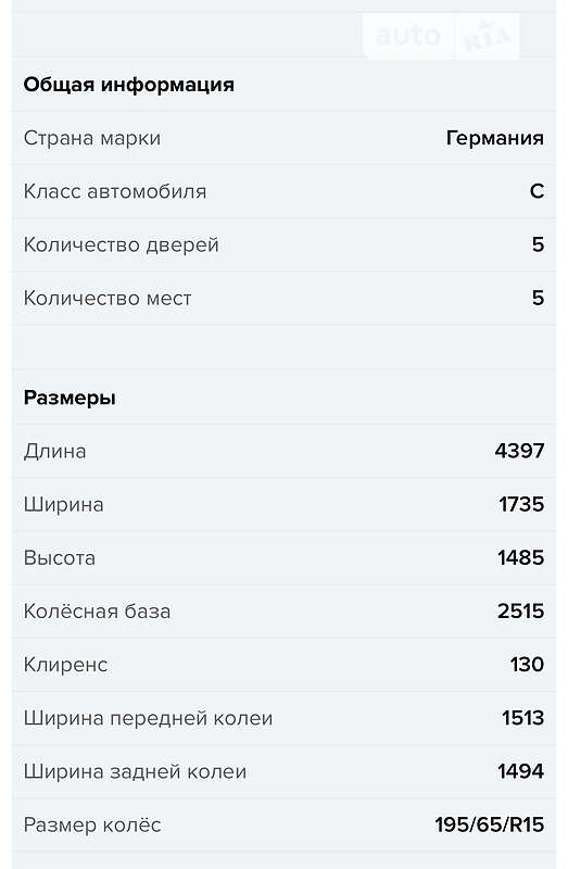 Хэтчбек Volkswagen Golf 1999 в Львове