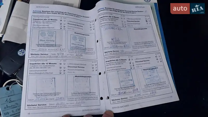 Хетчбек Volkswagen Golf 1999 в Ходореві документ