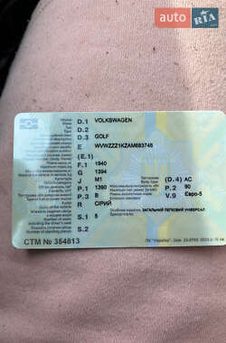 Универсал Volkswagen Golf 2010 в 