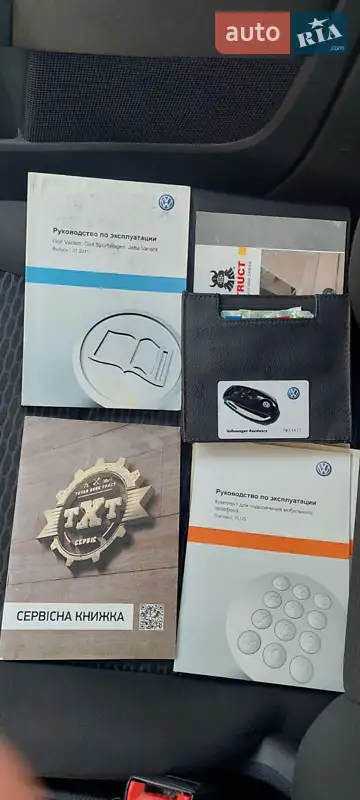 Универсал Volkswagen Golf 2012 в Львове документ