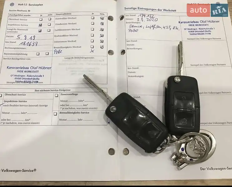 Универсал Volkswagen Golf 2006 в Тернополе документ