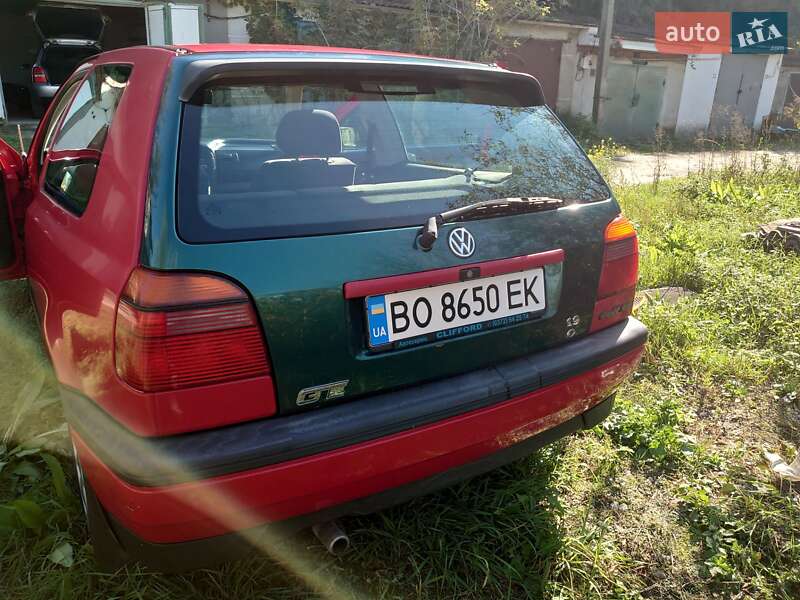 Хетчбек Volkswagen Golf 1992 в Чорткові фото 12 Хетчбек Volkswagen Golf 1992 в Чорткові