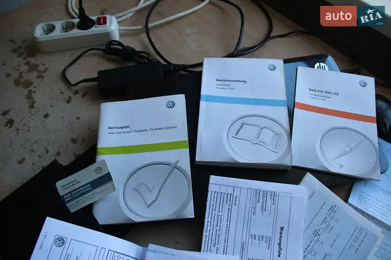 Універсал Volkswagen Golf 2012 в Одесі документ