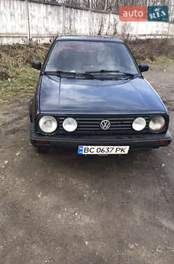 Хетчбек Volkswagen Golf 1989 в Кам'янці-Бузькій