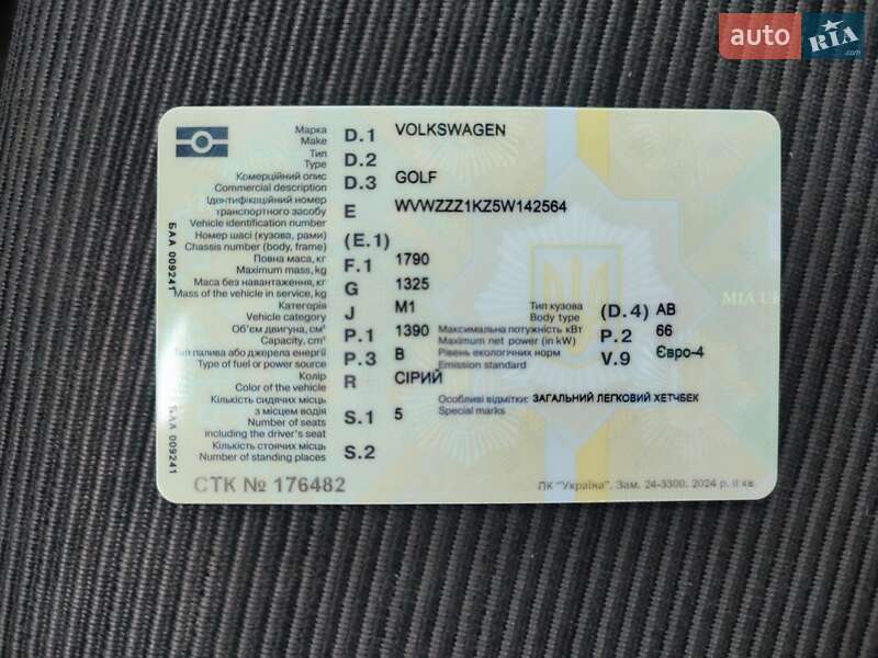 Хетчбек Volkswagen Golf 2004 в Хмельницькому