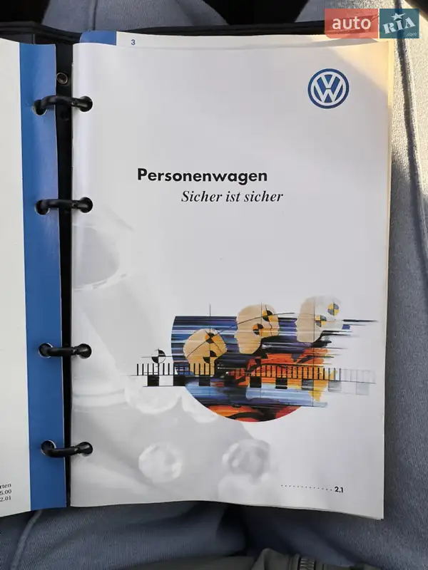 Хэтчбек Volkswagen Golf 2001 в Черновцах документ