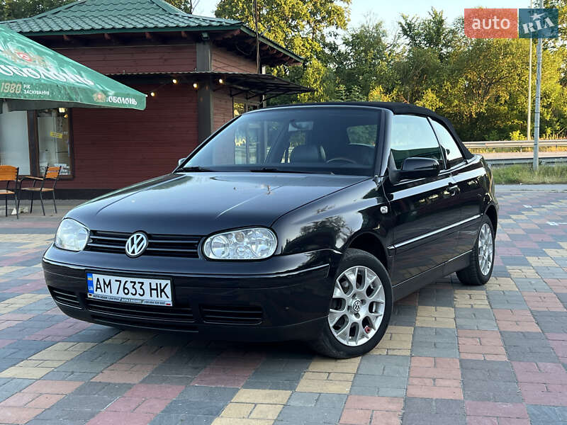 Кабриолет Volkswagen Golf 2001 в Бердичеве