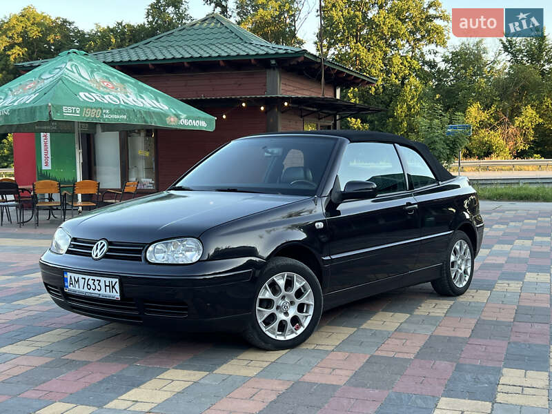 Кабриолет Volkswagen Golf 2001 в Бердичеве