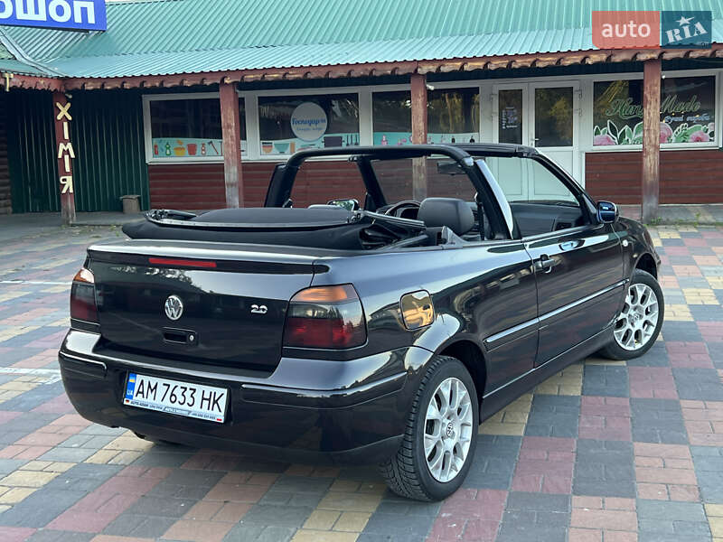 Кабриолет Volkswagen Golf 2001 в Бердичеве