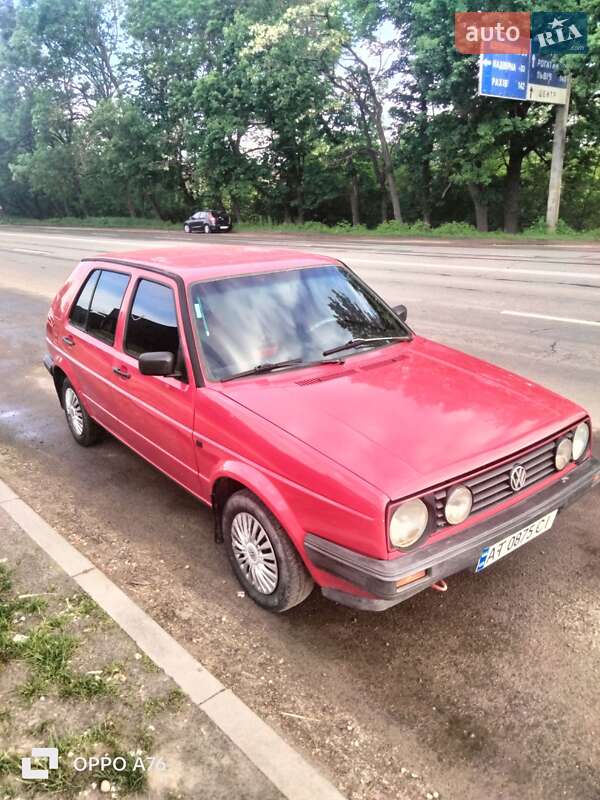Хетчбек Volkswagen Golf 1991 в Івано-Франківську