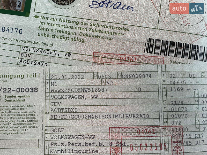 Універсал Volkswagen Golf 2021 в Луцьку