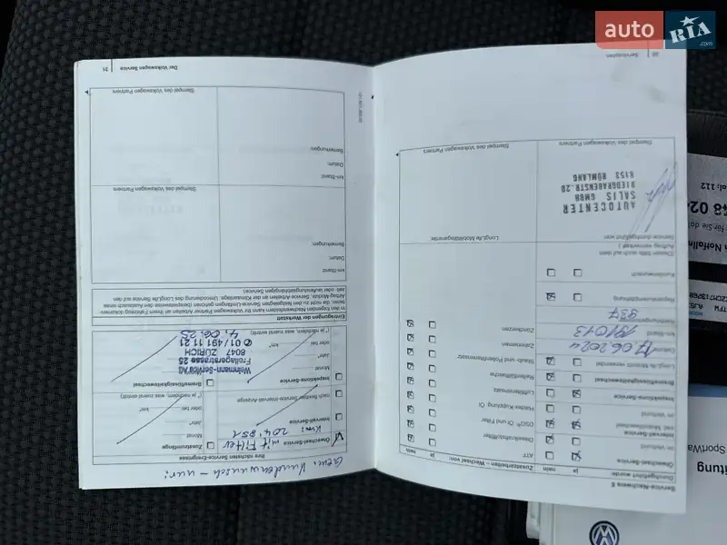 Универсал Volkswagen Golf 2012 в Ровно документ