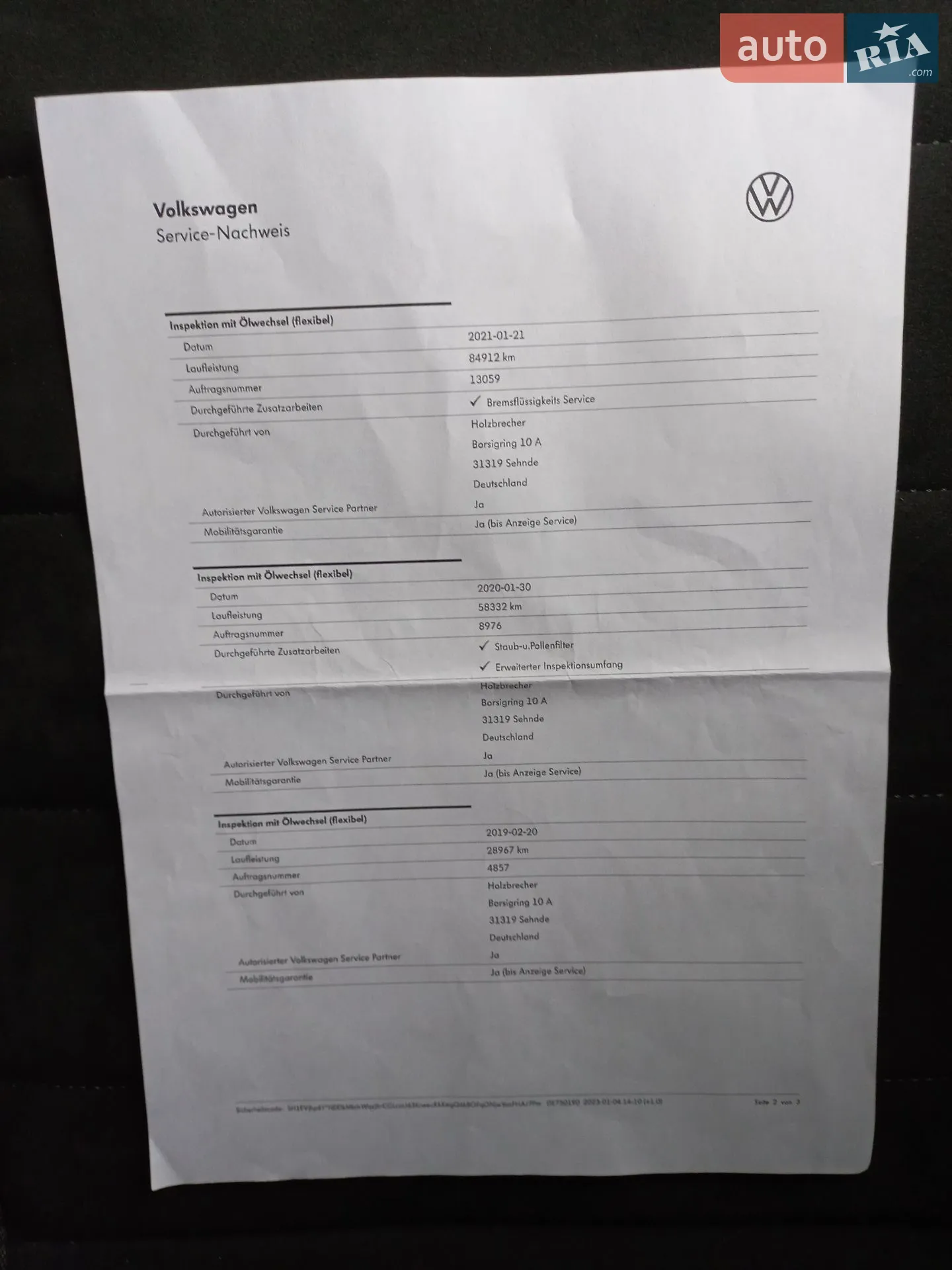 Volkswagen Golf 2017 VIN WVWZZZAUZJP552244 фото оголошення 20 з 120