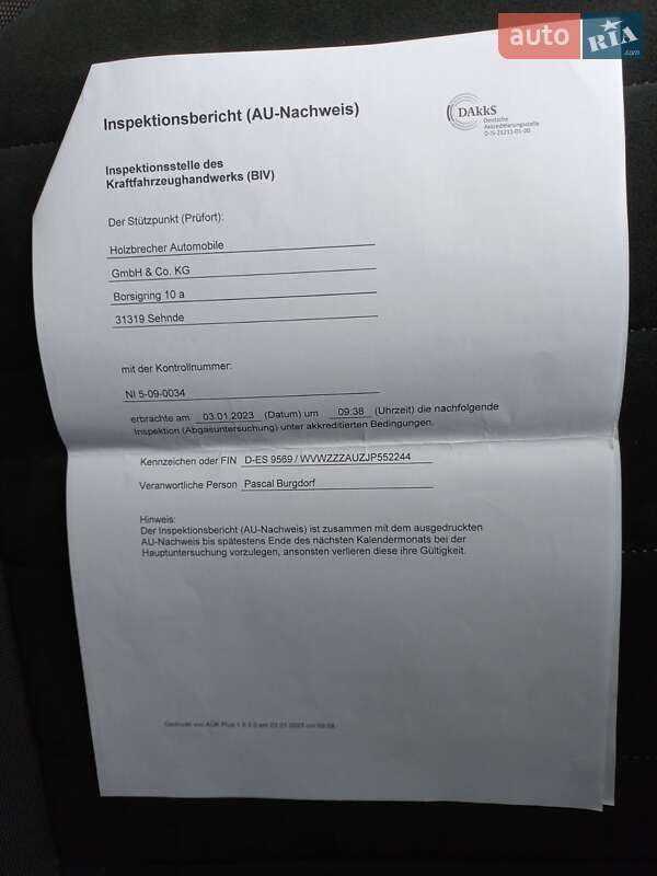 Универсал Volkswagen Golf 2017 в Ужгороде