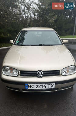 Хэтчбек Volkswagen Golf 2002 в Жидачове